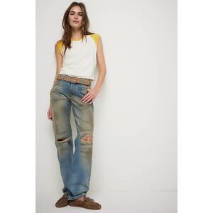 Free People We The Free Shelby Low-Rise Boyfriend Jeans Size 25